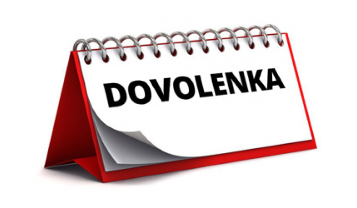 Fotka - Oznámenie o čerpaní dovolenky