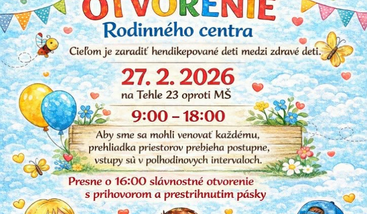 Fotka - Rodinné centrum Dúhové kvety Tehla